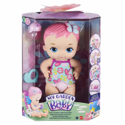 My Garden Baby – Poupée Bébé Papillon Rose Boit et Fait Pipi - Vue supplémentaire 5