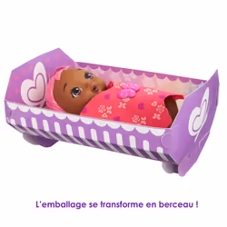 My Garden Baby Poupée Bébé Papillon Rose Boit et Fait Pipi - Vue supplémentaire 8