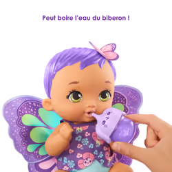 My Garden Baby Bébé Papillon Violet Boit et Fait Pipi - Vue supplémentaire 6