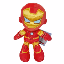 Mattel Marvel -Peluche Iron Man de 20 cm, à partir de 3 ans