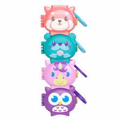 Polly Pocket Coffrets Animaux, Animal, 4 an(s), Multicolore, Plastique