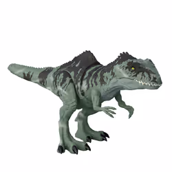 Jurassic World Dominion Dinosaur Figure Strike N Roar Giganotosaurus, 4 an(s), Multicolore, Plastique