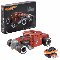 MEGA Hot Wheels Construx – – Bone Shaker, Jeu de construction, 10 an(s), Plastique, 904 pièce(s), 2,05 kg