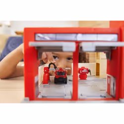 Matchbox Action Drivers Mbx Playset Caserne Pompiers
