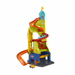 Fisher-Price Little People Tour Des Spirales 2 En 1, Ensemble véhicule et piste, 1,5 an(s), Plastique, Multicolore