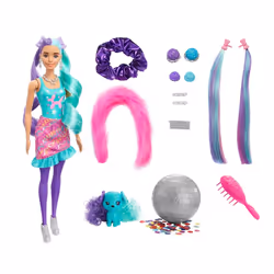 Barbie Color Reveal, Poupée mannequin, Femelle, 3 an(s), Fille, Multicolore