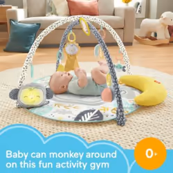 Fisher-Price HBG85 gymnase et tapis d'éveil pour bébé Multicolore Tapis de jeux pour bébé