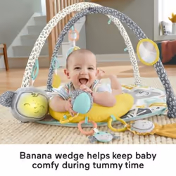 Fisher-Price HBG85 gymnase et tapis d'éveil pour bébé Multicolore Tapis de jeux pour bébé - Vue supplémentaire 4
