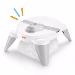 Fisher-Price Pot 2 En 1 De Voyage, Gris, Blanc, Plastique, Garçon/Fille, 3 an(s), Chine, 343 mm