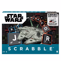 Games Scrabble Scrabble Édition Star Wars, Jeu de société, Guerre, 10 an(s), Jeu familial