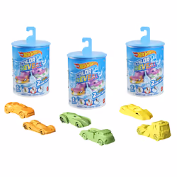 Hot Wheels Color Reveal – Assortiment 2 véhicules, Assortie, 3 an(s), Métal, Plastique, Couleurs assorties