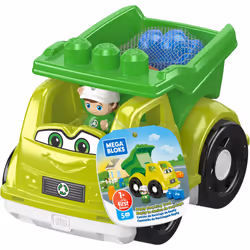 MEGA Bloks Raphy Le Camion De Recyclage, Camion, 1 an(s), Multicolore