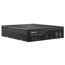 Shuttle XPС slim DH370 1,3L mini PC Noir Intel® H370 LGA 1151 (Emplacement H4)