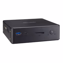 Shuttle Nano PC NC10U , Intel Celeron 4205U, 1x HDMI, 1x DP, 1x 2.5", 1x M.2, 1x LAN, 1x COM, WiFi, fonctionnement permanent  ...