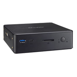 Shuttle Nano PC NC10U5 , Intel i5-8265U, 1x HDMI, 1x DP, 1x 2.5", 1x M.2, 1x LAN, 1x COM, WiFi, fonctionnement permanent 24/7, attaches VESA