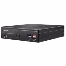 Shuttle Slim PC DH470C , S1200, 1x HDMI, 2x DP , 2x LAN, 2x COM, 8x USB, 1x 2.5", 2x M.2, fonctionnement permanent 24/7, attaches VESA