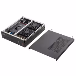 Shuttle Slim PC DH470C , S1200, 1x HDMI, 2x DP , 2x LAN, 2x COM, 8x USB, 1x 2.5", 2x M.2, fonctionnement permanent 24/7, attaches VESA - Vue supplémentaire 6
