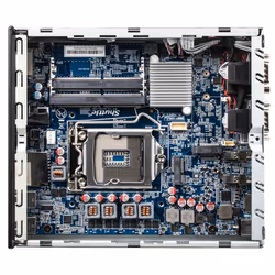 Shuttle Slim PC DH470C , S1200, 1x HDMI, 2x DP , 2x LAN, 2x COM, 8x USB, 1x 2.5", 2x M.2, fonctionnement permanent 24/7, attaches VESA - Vue supplémentaire 7