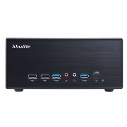 Shuttle XPС slim PC XH510G2, PC type barebone, Intel H510, LGA 1200 (Socket H5), DDR4-SDRAM, M.2, PCI Express, Série ATA III, ...