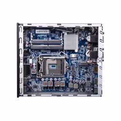 Shuttle Slim PC DH610, S1700, 1x HDMI, 2x DP, 1x 2.5", 2x M.2, 2x LAN (Intel 1G + 2.5G), 2x COM, fonctionnement permanent 24/7, attaches VESA - Vue supplémentaire 7
