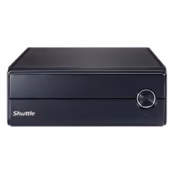 Shuttle XPC slim Barebone XH610V - S1700, Intel H610, 1xDP, 1xHDMI, 1x VGA, 2x COM (RS232), 2x LAN (2.5G and 1G), 1x slim 5.2 ...