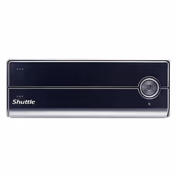 Shuttle XPC slim Barebone XH610V - S1700, Intel H610, 1xDP, 1xHDMI, 1x VGA, 2x COM (RS232), 2x LAN (2.5G and 1G), 1x slim 5.25", 2x 3.5", 2x M.2, fonctionnement permanent 24/7