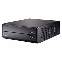 Shuttle XPC slim Barebone XH610V - S1700, Intel H610, 1xDP, 1xHDMI, 1x VGA, 2x COM (RS232), 2x LAN (2.5G and 1G), 1x slim 5.25", 2x 3.5", 2x M.2, fonctionnement permanent 24/7