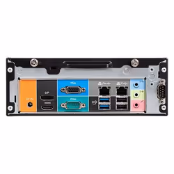 Shuttle XPC slim Barebone XH610 - S1700, Intel H610, 1xDP, 1xHDMI, 1x VGA, 2x COM (RS232), 2x LAN (2.5G and 1G), 1x slim 5.25", 2x 3.5", 2x M.2, fonctionnement permanent 24/7 - Vue supplémentaire 5
