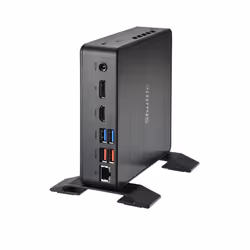 Shuttle XPC Nano PC NC40U5, Intel Core i5-1235U, 1x HDMI, 1x DP,1xUSB-C/DP, 6x USB3.2, 1x 2.5" bay, 2x M.2, 1x LAN, RAID, fonctionnement permanent 24/7, attaches VESA - Vue supplémentaire 10