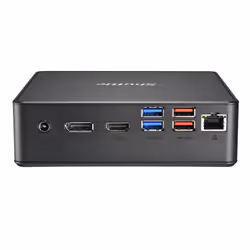 Shuttle XPC Nano PC NC40U, Intel Celeron 7305U, 1x HDMI, 1x DP,1xUSB-C/DP, 6x USB3.2, 1x 2.5" bay, 2x M.2, 1x LAN, RAID, fonctionnement permanent 24/7, attaches VESA - Vue supplémentaire 8