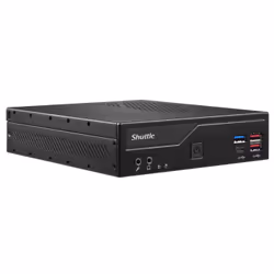 Shuttle Slim PC DH670V2 , S1700, 2x HDMI, 2x DP , 2x 2.5G LAN, 2x COM, 8x USB, 1x 2.5", 2x M.2, fonctionnement permanent 24/7 ...