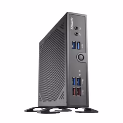 Shuttle XPC slim Barebone DS50U7, i7-1355U, 2x LAN (1x 2.5Gbit ,1x 1Gbit), 1xCOM,1xHDMI,1xDP, 1x VGA, fanless, fonctionnement ...