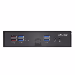 Shuttle XPC slim Barebone DS50U5, i5-1335U, 2x LAN (1x 2.5Gbit ,1x 1Gbit), 1xCOM,1xHDMI,1xDP, 1x VGA, fanless, fonctionnement permanent 24/7 - Vue supplémentaire 7