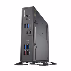 Shuttle XPC slim Barebone DS50U3, Intel i3-1315U, 2x LAN (1x 2.5Gbit ,1x 1Gbit), 1xCOM,1xHDMI,1xDP, 1x VGA, fanless, fonctionnement permanent 24/7