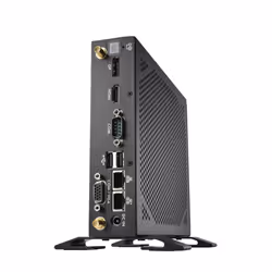 Shuttle XPC slim Barebone DS50U3, Intel i3-1315U, 2x LAN (1x 2.5Gbit ,1x 1Gbit), 1xCOM,1xHDMI,1xDP, 1x VGA, fanless, fonctionnement permanent 24/7 - Vue supplémentaire 4