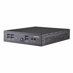 Shuttle XPC slim Barebone DS50U3, Intel i3-1315U, 2x LAN (1x 2.5Gbit ,1x 1Gbit), 1xCOM,1xHDMI,1xDP, 1x VGA, fanless, fonctionnement permanent 24/7 - Vue supplémentaire 5
