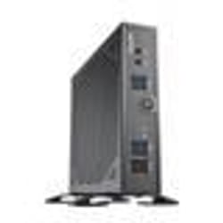 Shuttle XPC slim Barebone DS50U, Intel Celeron 7305, 2x LAN (1x 2.5Gbit ,1x 1Gbit), 1xCOM,1xHDMI,1xDP, 1x VGA, fanless, fonctionnement permanent 24/7
