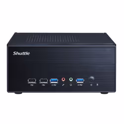 Shuttle XPС slim XPC slim Barebone XH610G2 - S1700, Intel H610, 1xDP, 2xHDMI, 2 PCIe Slots (1x 16X & 1x X1), 2x Intel LAN (1G + 2.5G), 8x USB, 1x 2.5", 3x M.2, 24/7