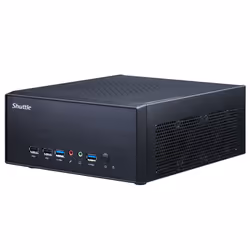 Shuttle XPС slim XPC slim Barebone XH610G2 - S1700, Intel H610, 1xDP, 2xHDMI, 2 PCIe Slots (1x 16X & 1x X1), 2x Intel LAN (1G + 2.5G), 8x USB, 1x 2.5", 3x M.2, 24/7 - Vue supplémentaire 4
