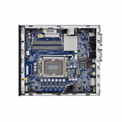 Shuttle Slim PC DH770 , S1700, 2x HDMI, 2x DP , 2x 2.5G LAN, 2x COM, 8x USB, 1x 2.5", 2x M.2, fonctionnement permanent 24/7, attaches VESA - Vue supplémentaire 6