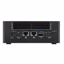 Shuttle Nano PC NT10H5, Intel Core Ultra 5 125H, Intel Arc graphics, 2xHDMI, 2xUSB 4.0 (DP), 2x2.5Gbit LAN, VESA, 24/7