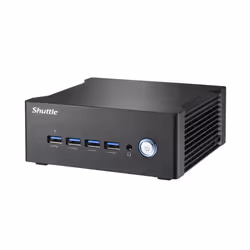 Shuttle Nano PC NT10H5, Intel Core Ultra 5 125H, Intel Arc graphics, 2xHDMI, 2xUSB 4.0 (DP), 2x2.5Gbit LAN, VESA, 24/7 - Vue supplémentaire 4