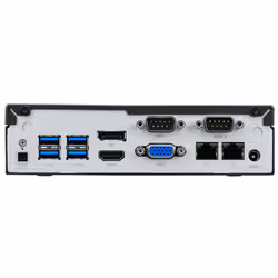 Shuttle XPC slim Barebone DL40N, Intel N150, 1x DDR5, 2x LAN (2x 2.5Gbit), 2xCOM,1xHDMI,1xDP, 1x VGA, fanless, fonctionnement permanent 24/7 - Vue supplémentaire 3