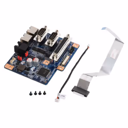 Shuttle POS01 - Adaptateur COM/LPT/RJ11 pour modèles compatibles, Parallèle, Série, Noir, Bleu, Chine, X50V4, X50V5(U3), X50V ...