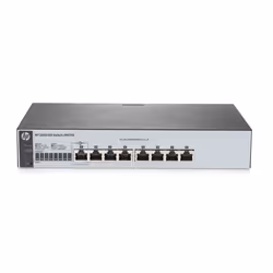 HPE 1820-8G, Géré, L2, Gigabit Ethernet (10/100/1000), Full duplex, Grille de montage, 1U