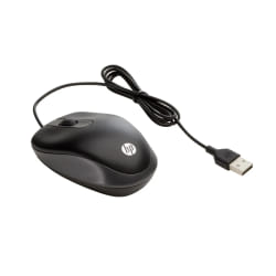 HP USB Travel Mouse souris Ambidextre USB Type-A Optique 1000 DPI