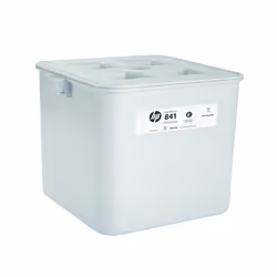 HP Conteneur de nettoyage 841 PageWide XL, Conteneur de déchets, A jet d'encre thermique, Blanc, Singapour, F9J47A, HP