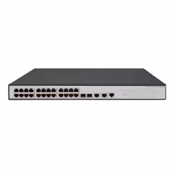HPE OfficeConnect 1950 24G 2SFP+ 2XGT PoE+, Géré, L3, Gigabit Ethernet (10/100/1000), Connexion Ethernet, supportant l'alimen ...