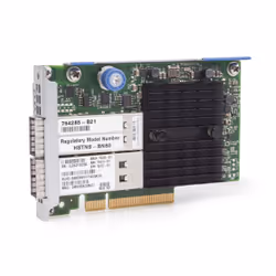 HPE InfiniBand FDR/Ethernet 10Gb/40Gb 2-port 544+FLR-QSFP Adapter, Interne, Avec fil, PCI Express, Ethernet / Fiber, 40000 Mb ...