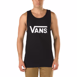 Vans Classic, Débardeur, Adulte, Mâle, Noir, Blanc, L, SML
